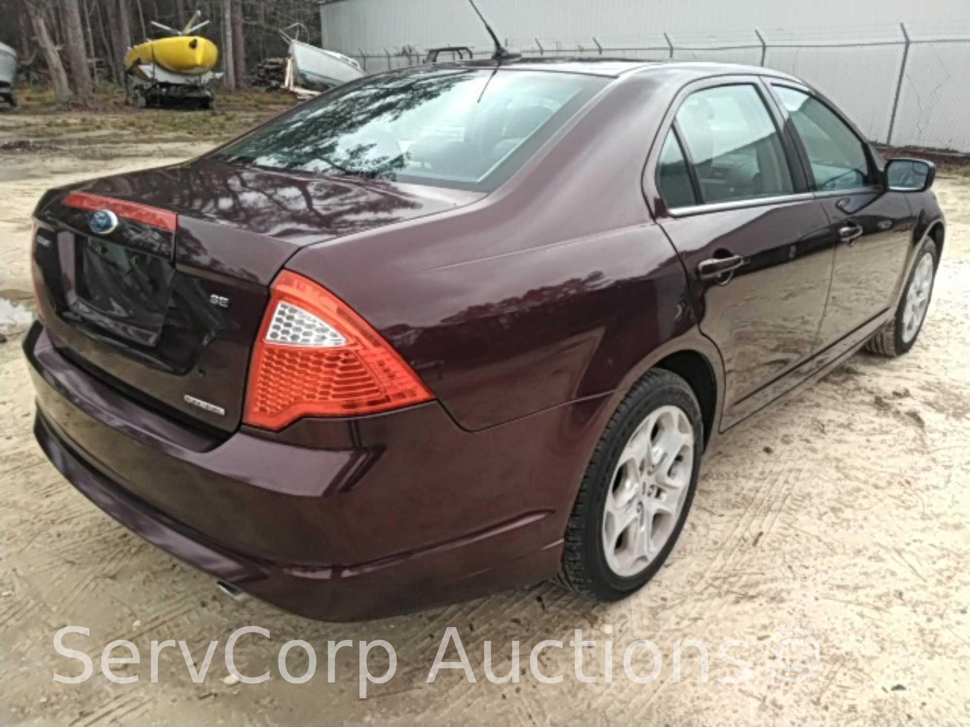 2011 Ford Fusion Passenger Car, VIN # 3FAHP0HG2BR322311