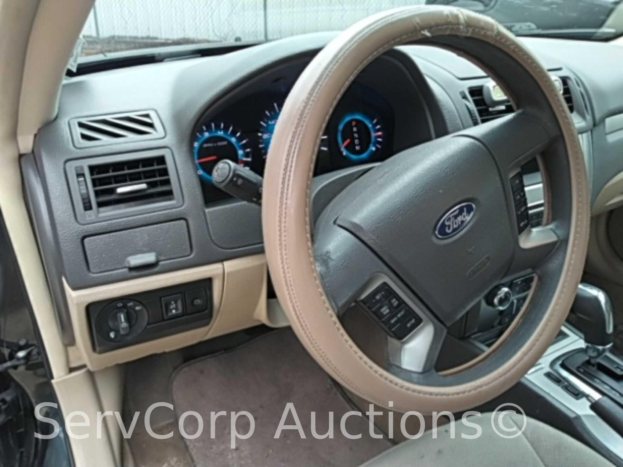 2010 Ford Fusion Passenger Car, VIN # 3FAHP0HG8AR404459