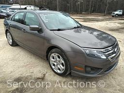 2011 Ford Fusion Passenger Car, VIN # 3FAHP0HG3BR322317