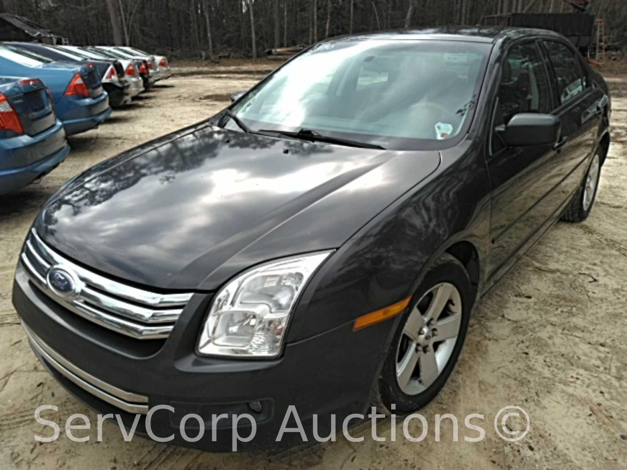 2007 Ford Fusion Passenger Car, VIN # 3FAHP07147R228399