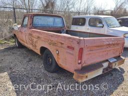 1975 Ford F100 Pickup Truck VIN: F10BUX04558