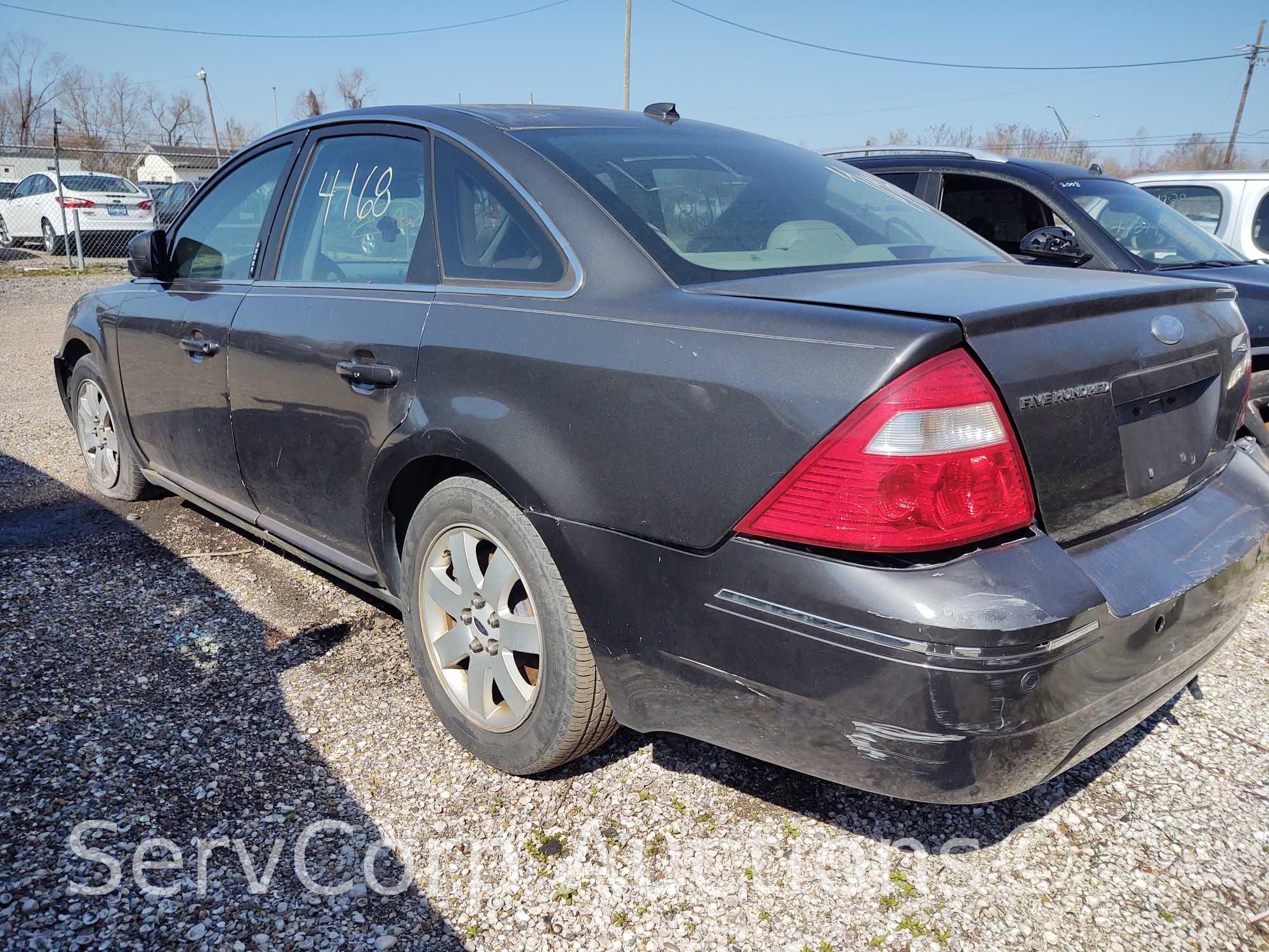 2007 Ford Five Hundred Passenger Car, VIN # 1FAHP24147G143196 Water Damage, Reconstructed