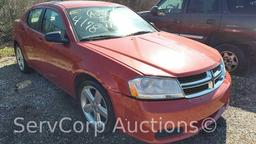 2013 Dodge Avenger Passenger Car, VIN # 1C3CDZAB5DN518186