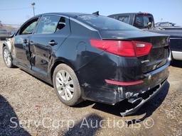 2015 Kia Optima Passenger Car, VIN # KNAGM4A70F5616103