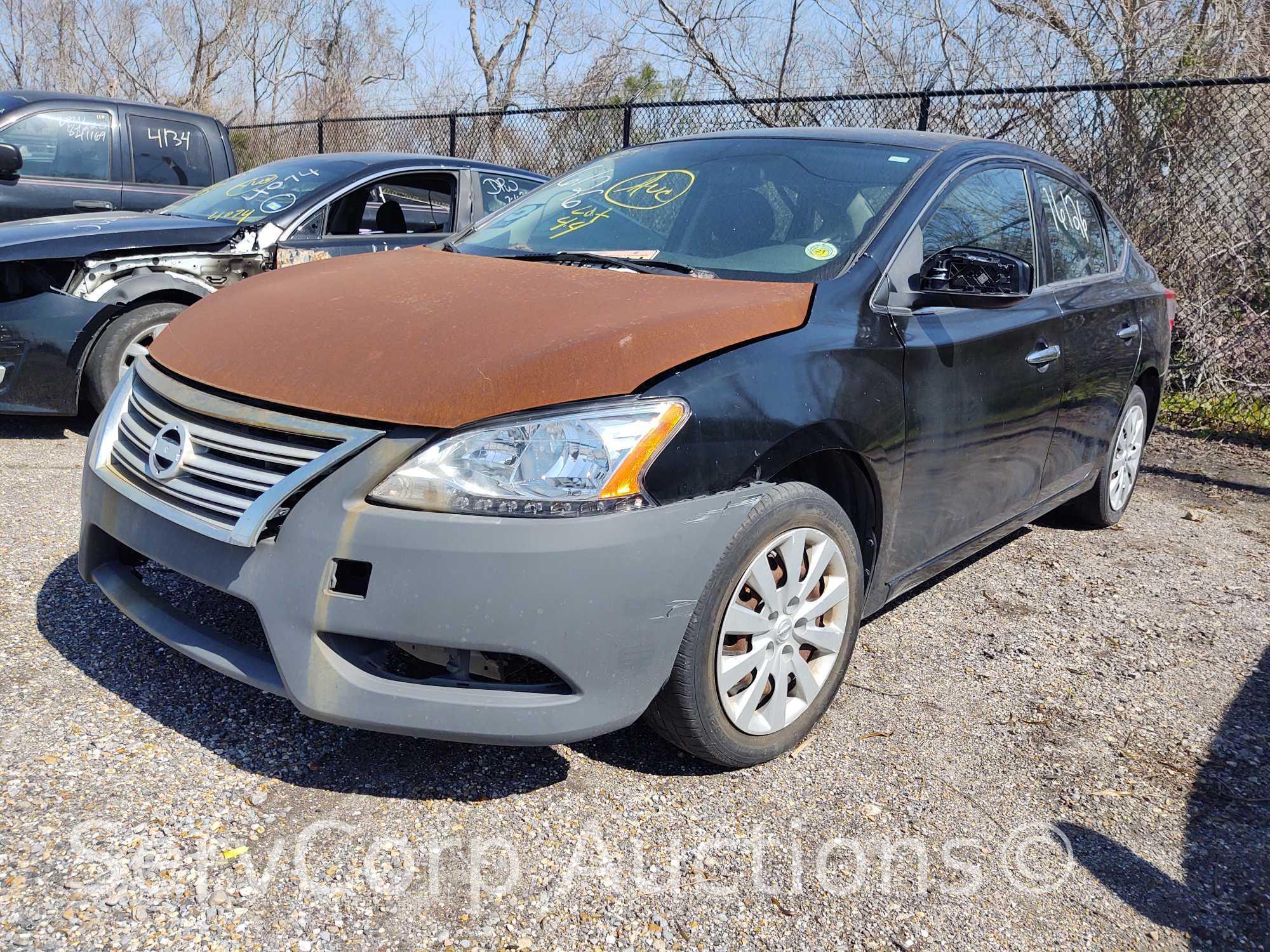 2014 Nissan Sentra Passenger Car, VIN # 3N1AB7APXEL684068