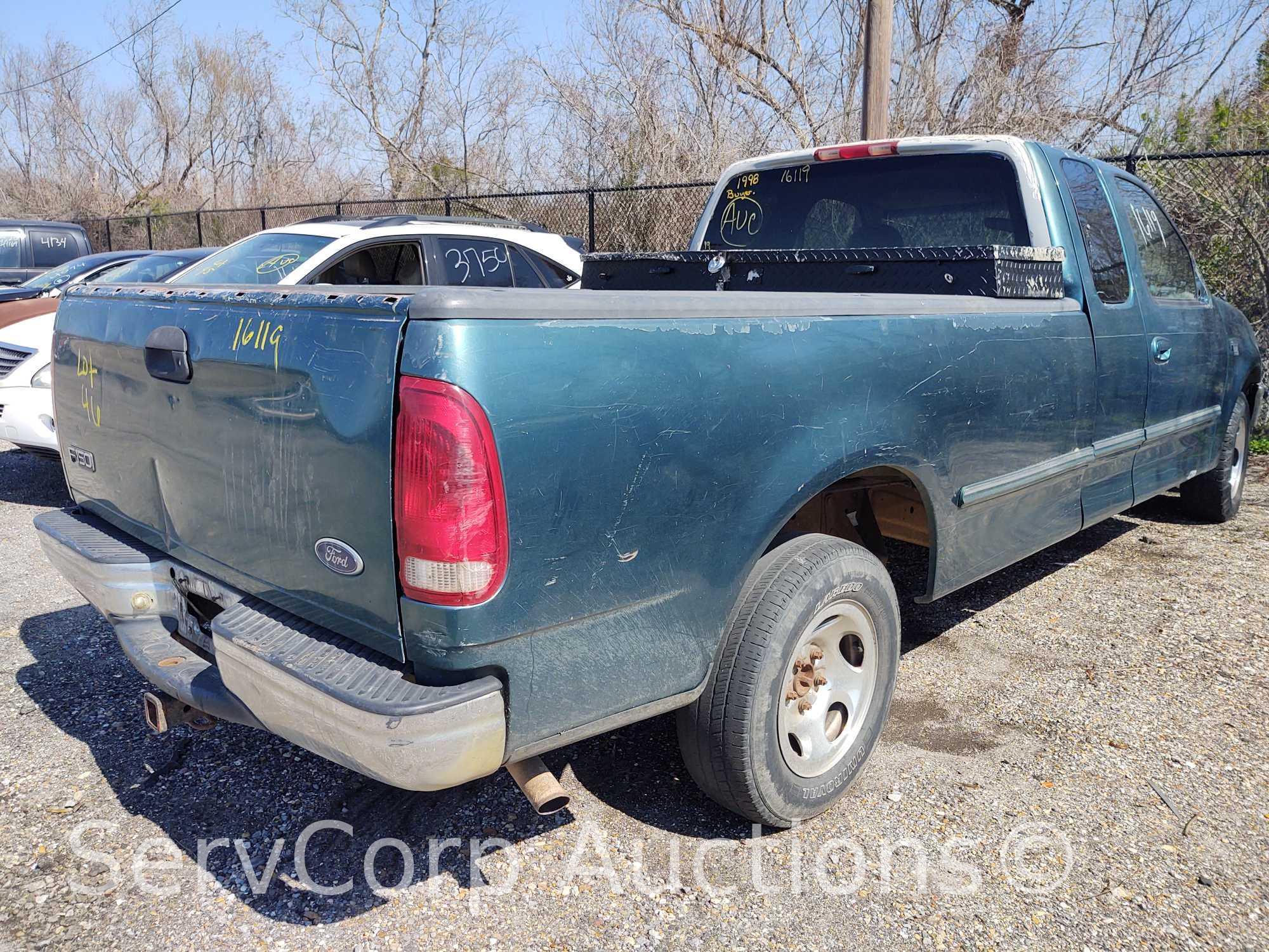 1998 Ford F-150 Pickup Truck, VIN # 1FTRX17LXWNA79875