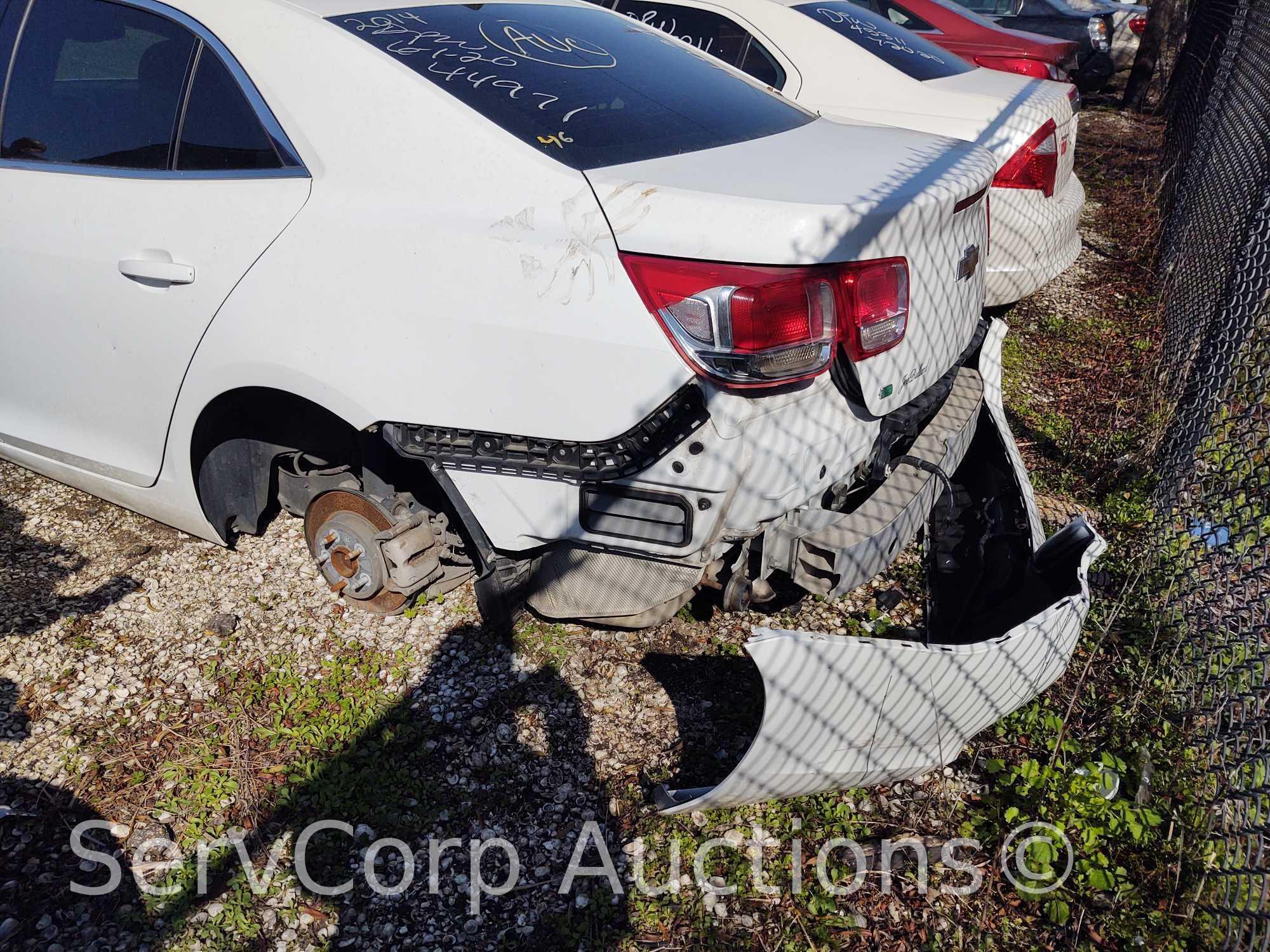 2014 Chevrolet Malibu Passenger Car, VIN # 1G11A5SL3EF242509 Reconstucted