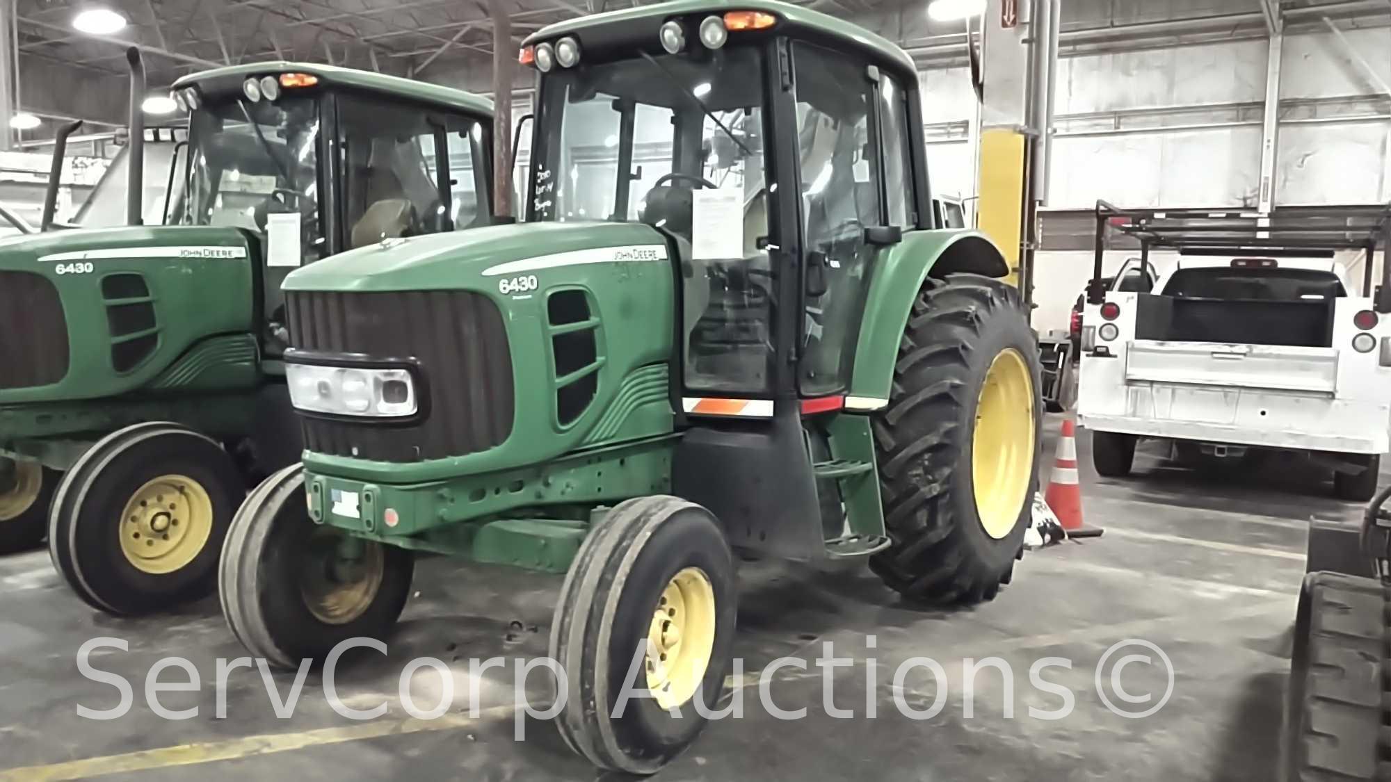 2010 John Deere 6430 Tractor SN: L06430H641641, Runs, AC, Could not get hours,Tag # 40026/T3810