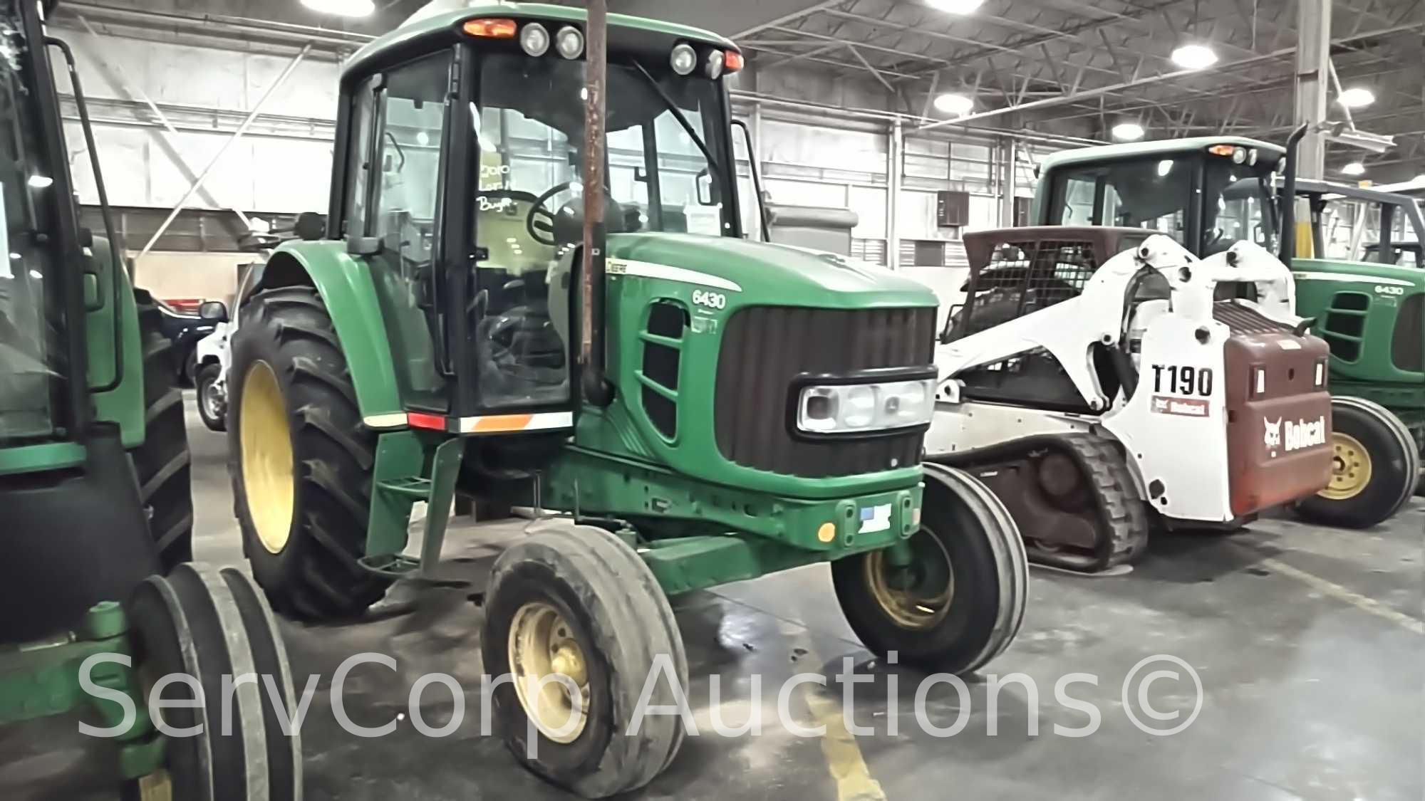 2010 John Deere 6430 Tractor SN: L06430H641641, Runs, AC, Could not get hours,Tag # 40026/T3810