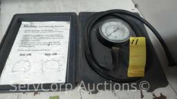 Lot of PSI Gauges, Gas Pressure Test Kit