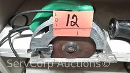 Lot of Hitachi Circular Saw, Porter Cable Ricipricating Saw