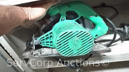 Lot of Hitachi Circular Saw, Porter Cable Ricipricating Saw