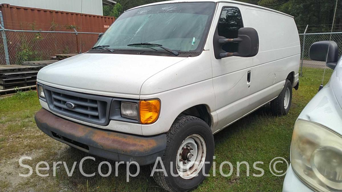 2007 Ford Econoline Van, VIN # 1FTSE34S97DA07801