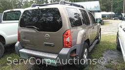 2007 Nissan Xterra Multipurpose Vehicle (MPV), VIN # 5N1AN08U47C516220