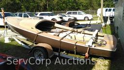 Abandoned Sail Boat with Trailer, No Paperwork, As Is (Private Seller)