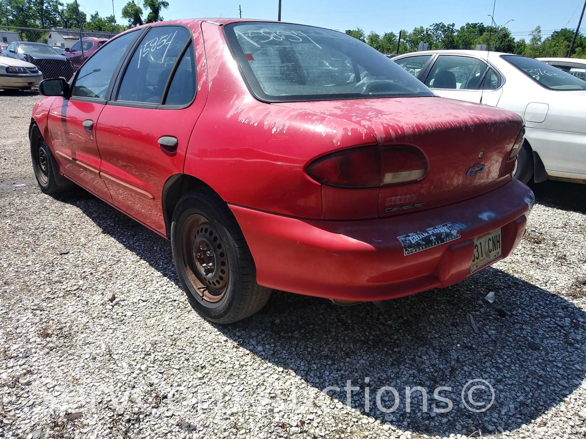 1999 Chevrolet Cavalier Passenger Car, VIN # 1G1JC5247X7321763