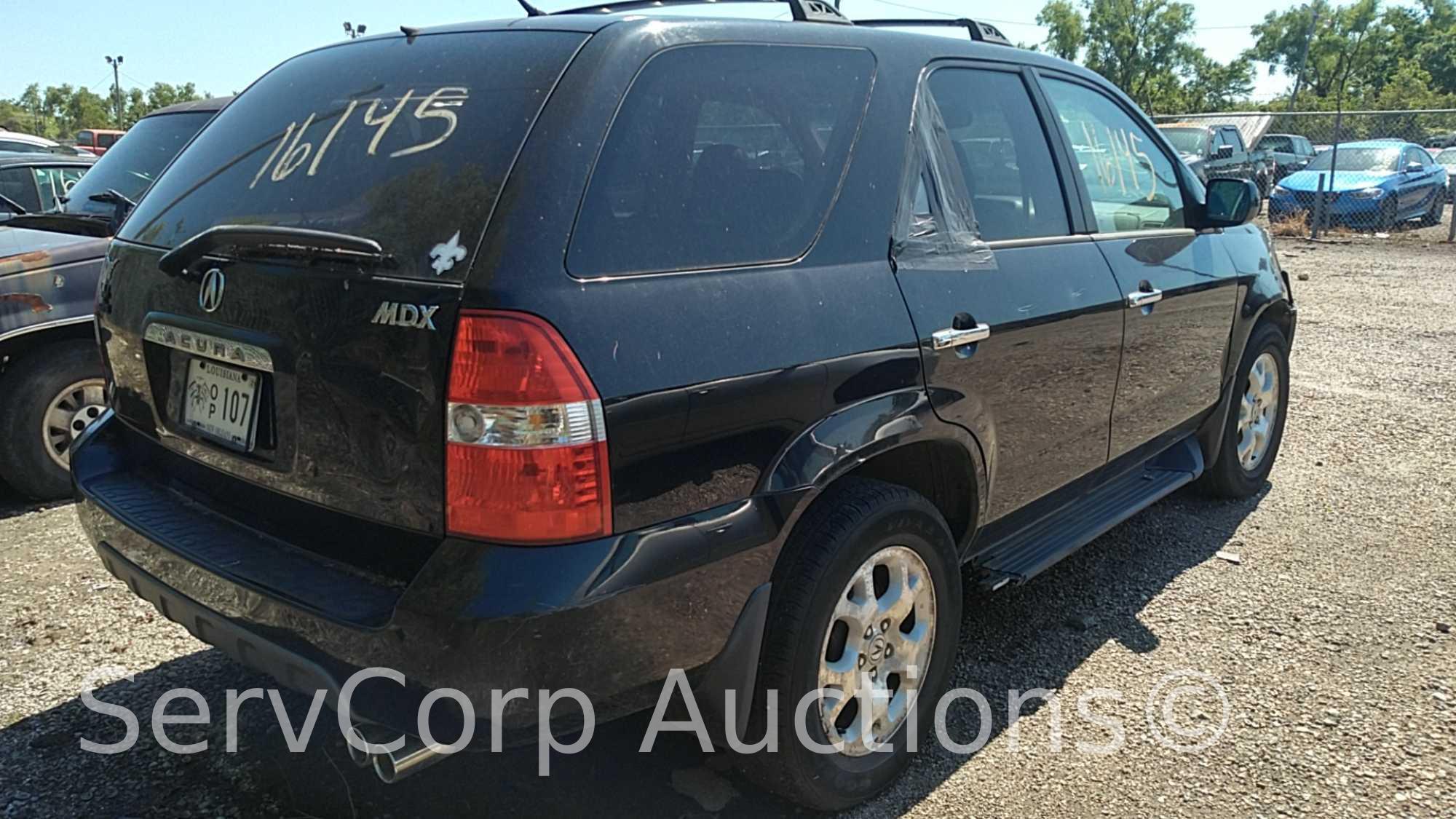 2001 Acura MDX Multipurpose Vehicle (MPV), VIN # 2HNYD18631H522568