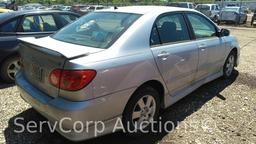 2007 Toyota Corolla Passenger Car, VIN # 1NXBR32E77Z812497