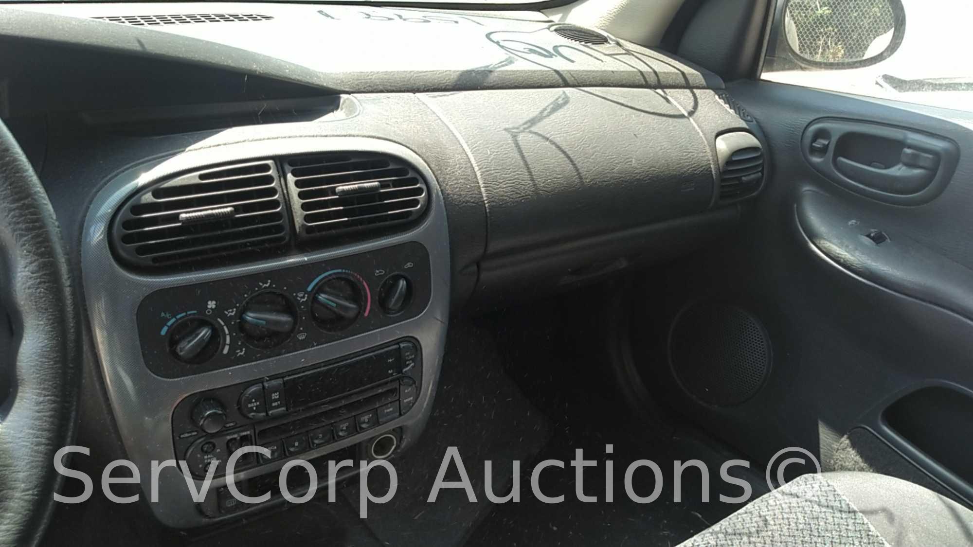 2002 Dodge Neon Passenger Car, VIN # 1B3ES56C12D645574