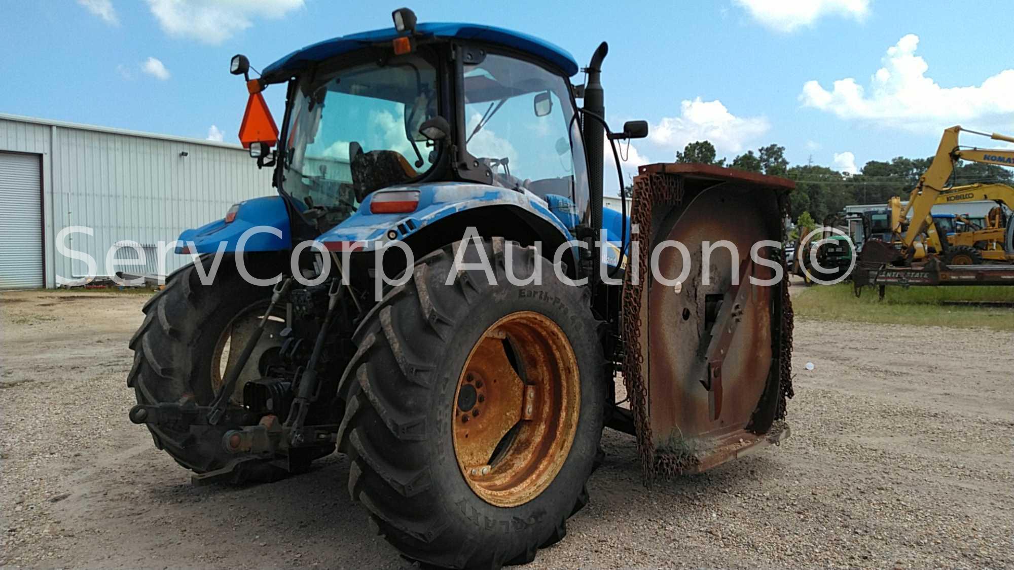 2008 New Holland T6020 Side Mower Serial Z8BD09188