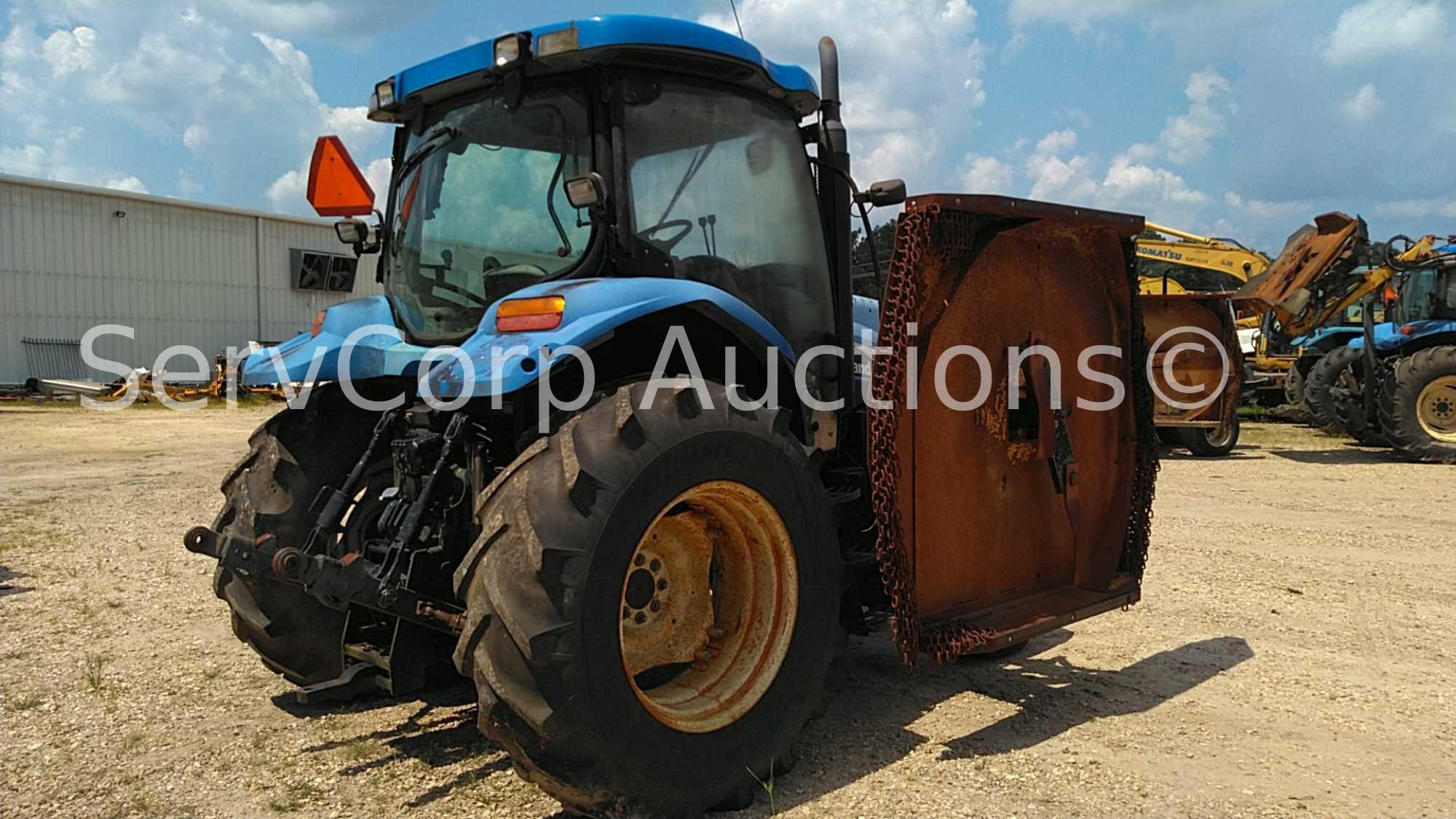 2004 New Holland TS100A Side Mower Serial ACP230032