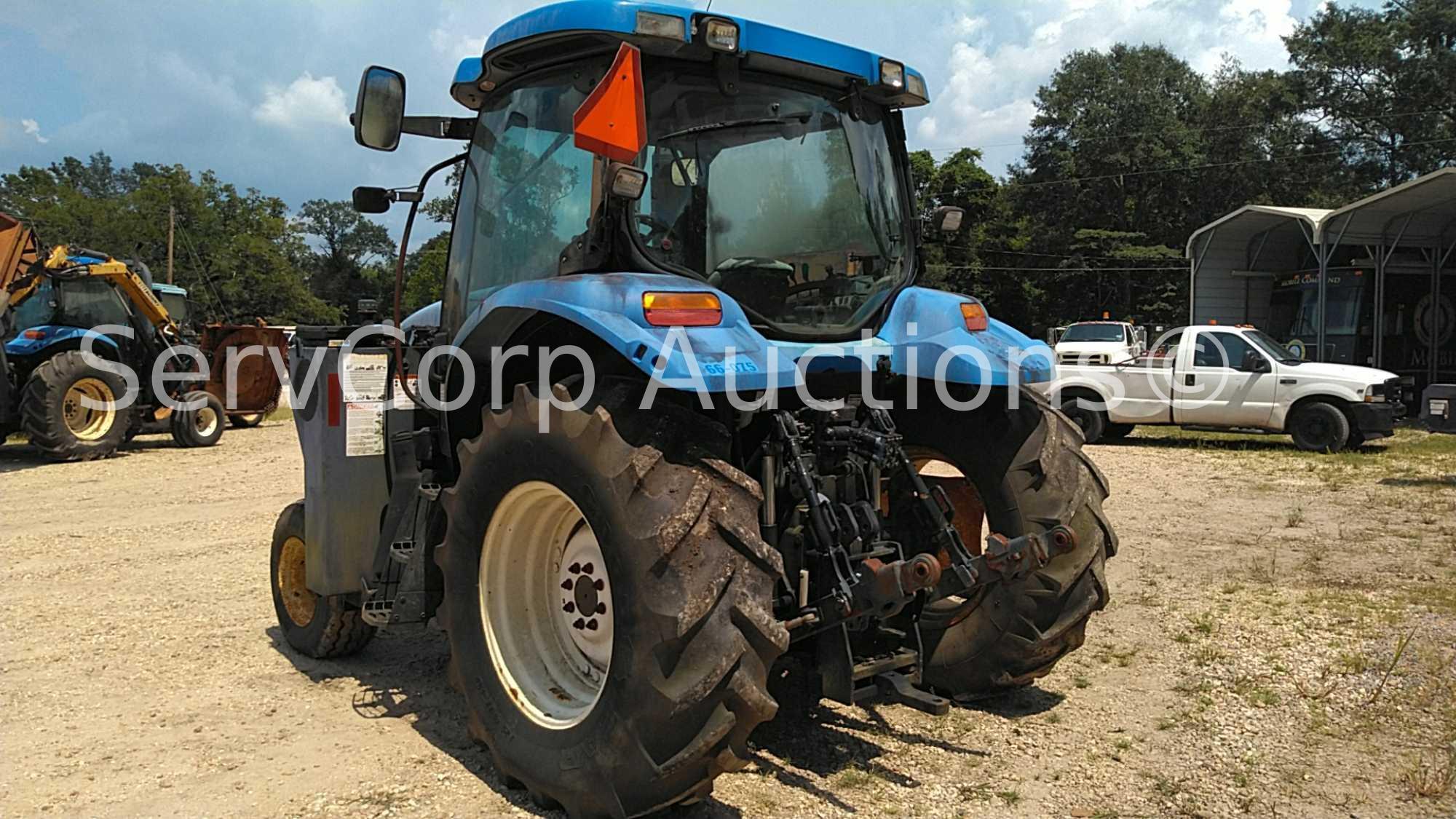 2004 New Holland TS100A Side Mower Serial ACP230032