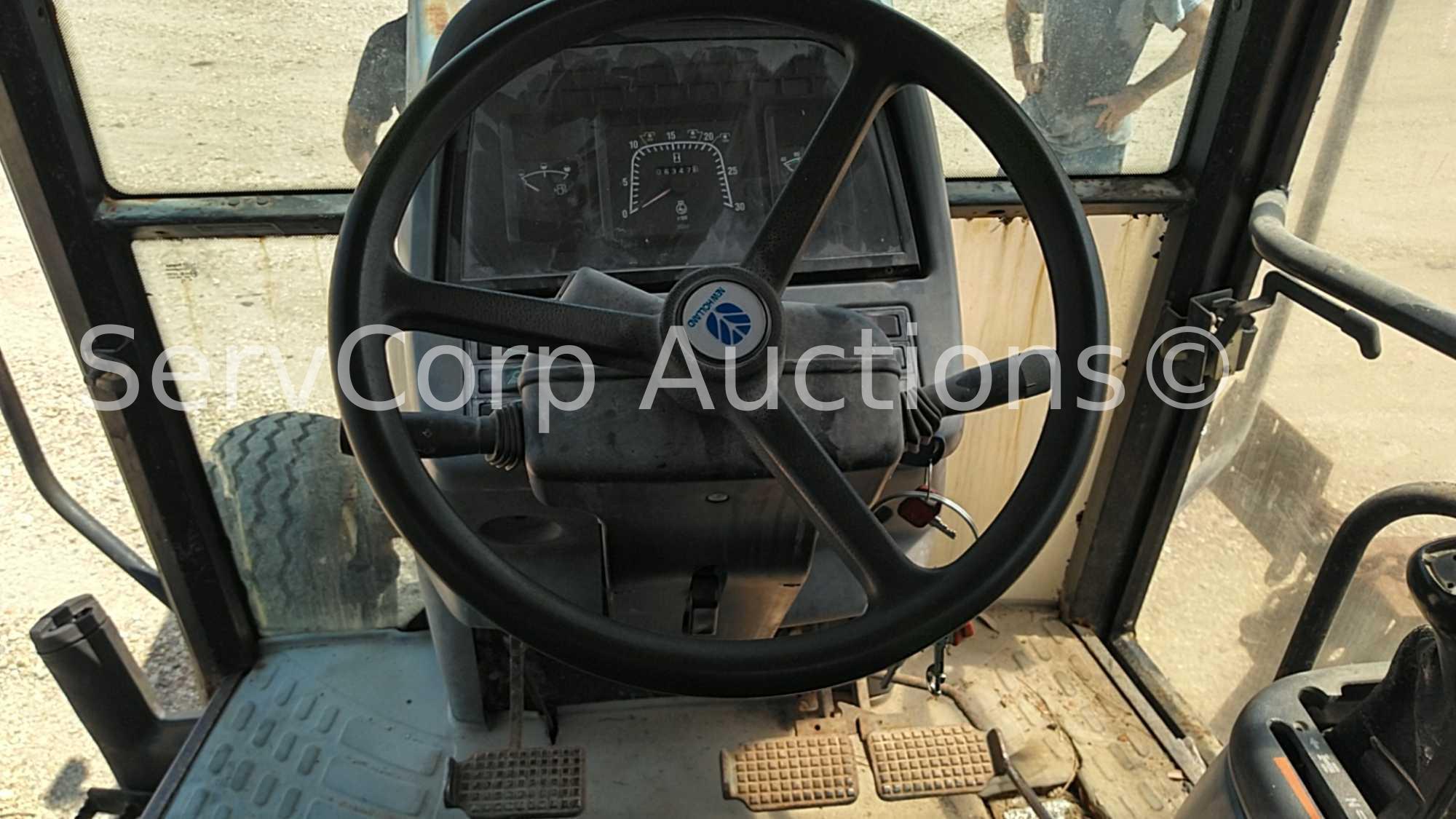 2000 New Holland TS100 Tractor Serial 150748B