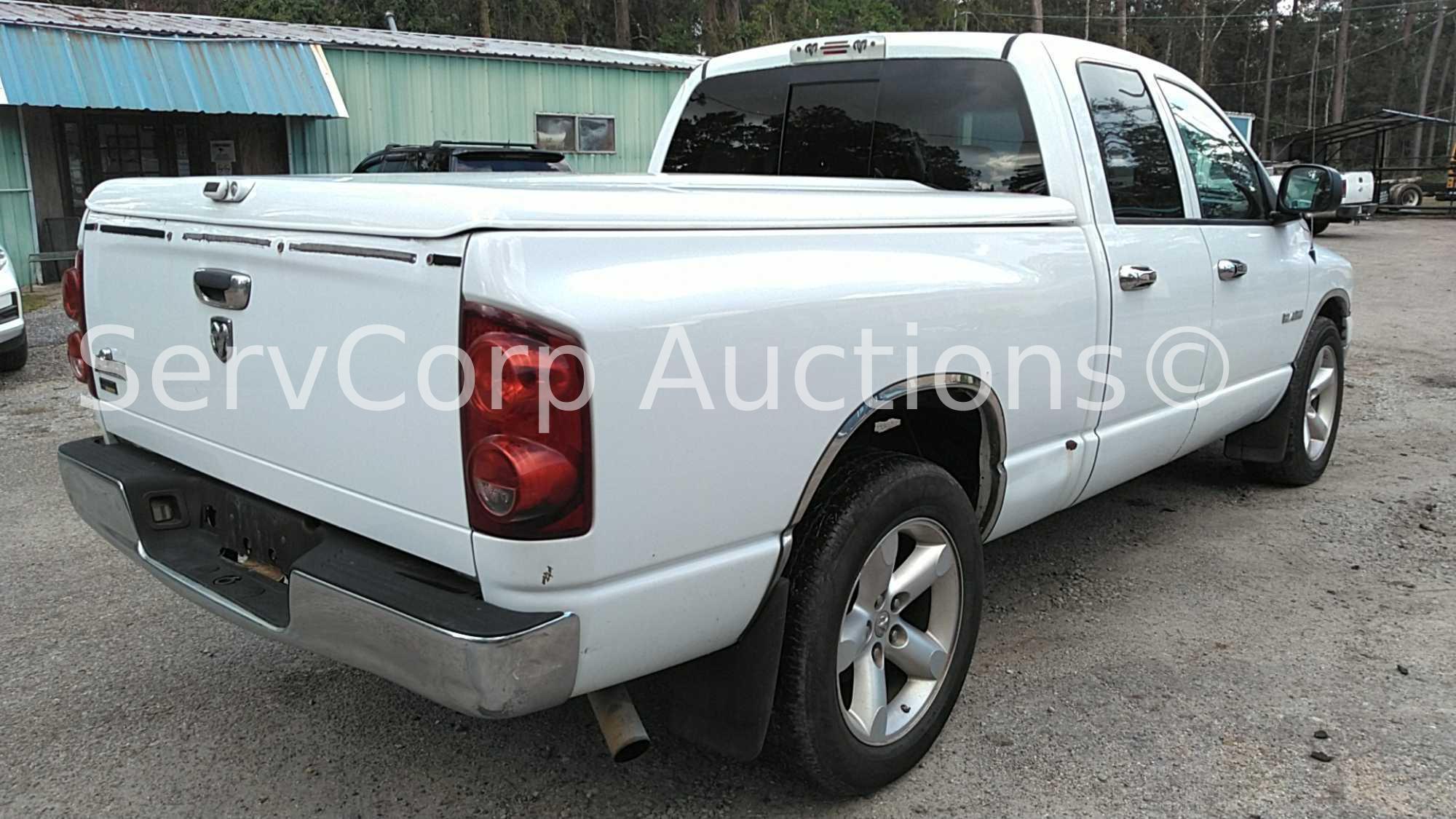 2008 Dodge Ram Pickup Truck, VIN # 1D7HA18N48S581918