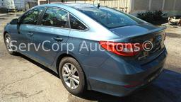 2015 Hyundai Sonata Passenger Car, VIN # 5NPE24AA8FH183593 Reconstructed