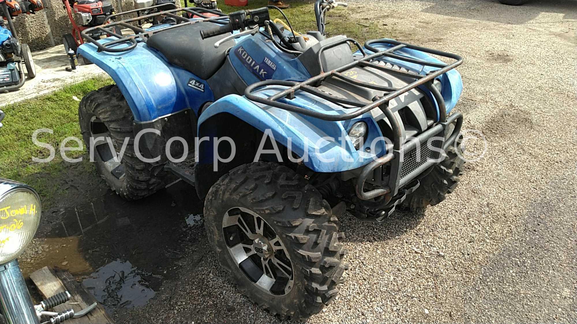 Yamaha Kodiak 4x4, VIN: ?Y4AJ07Y84A017312, PARTS ONLY, Year estimated to be 2004, not 2017