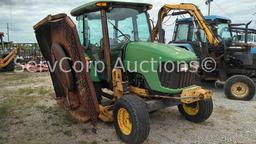 John Deere 5525 Tractor with Tiger TM60C Mower