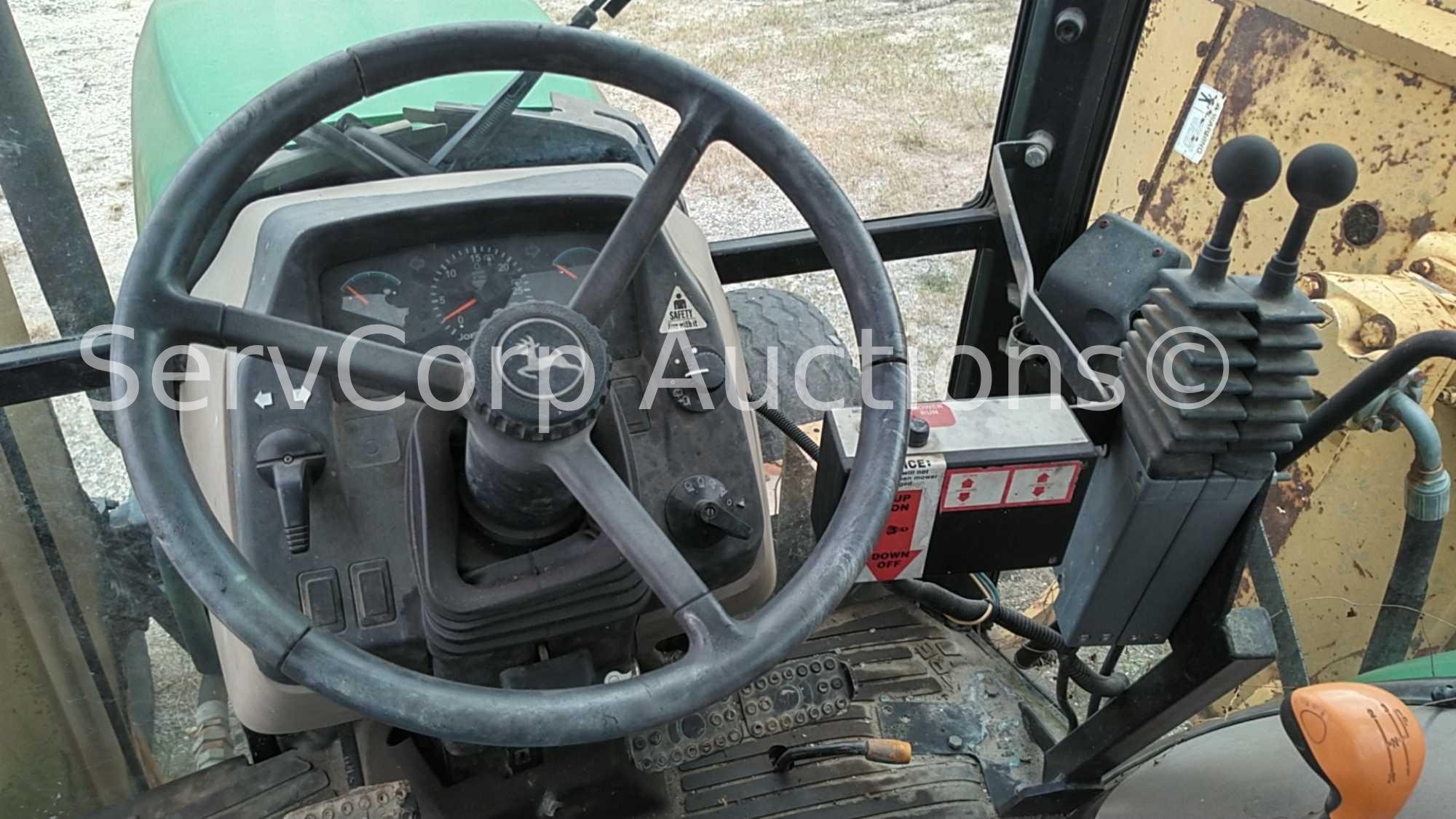 John Deere 5525 Tractor with Tiger TM60C Mower