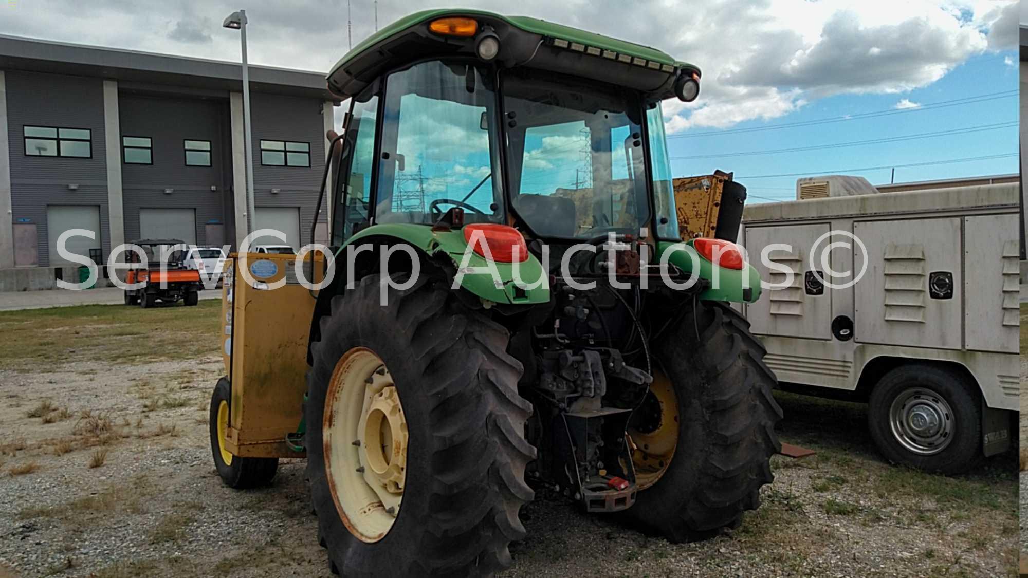 John Deere 5525 Tractor with Tiger TM60C Mower