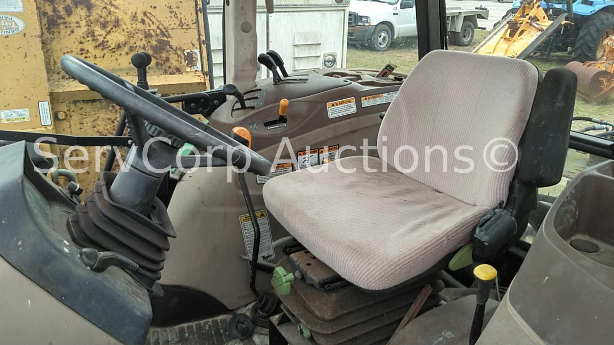 John Deere 5525 Tractor with Tiger TM60C Mower