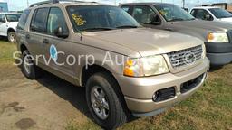 2005 Ford Explorer Multipurpose Vehicle (MPV), VIN # 1FMZU63K25UA02114