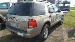 2005 Ford Explorer Multipurpose Vehicle (MPV), VIN # 1FMZU63K25UA02114