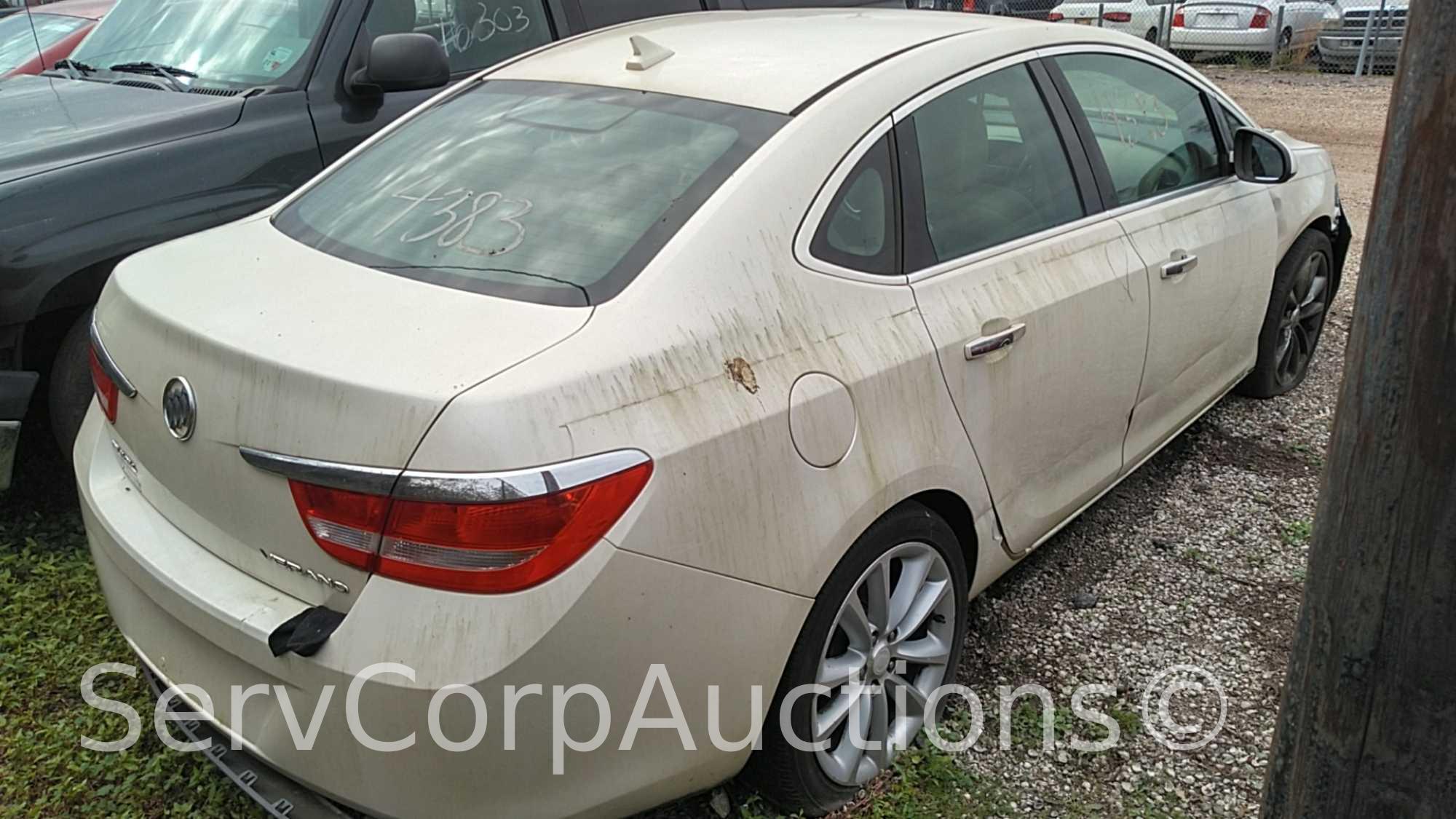 2012 Buick Verano Passenger Car, VIN # 1G4PP5SK6C4147292, Salvage