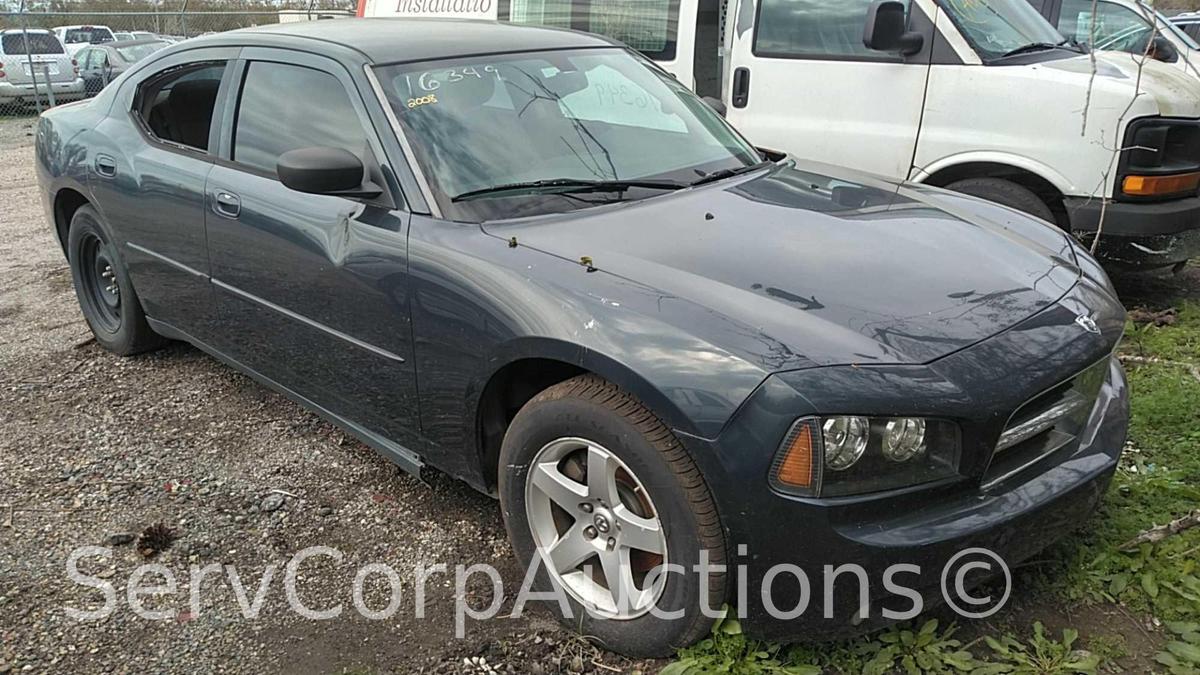 2008 Dodge Charger Passenger Car, VIN # 2B3KA33G38H310071