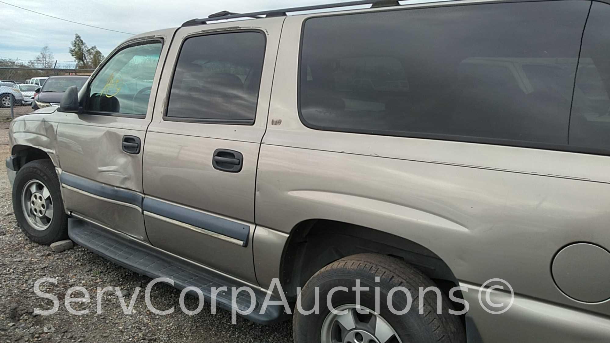 2002 Chevrolet Suburban Multipurpose Vehicle (MPV), VIN # 3GNEC16Z62G348402