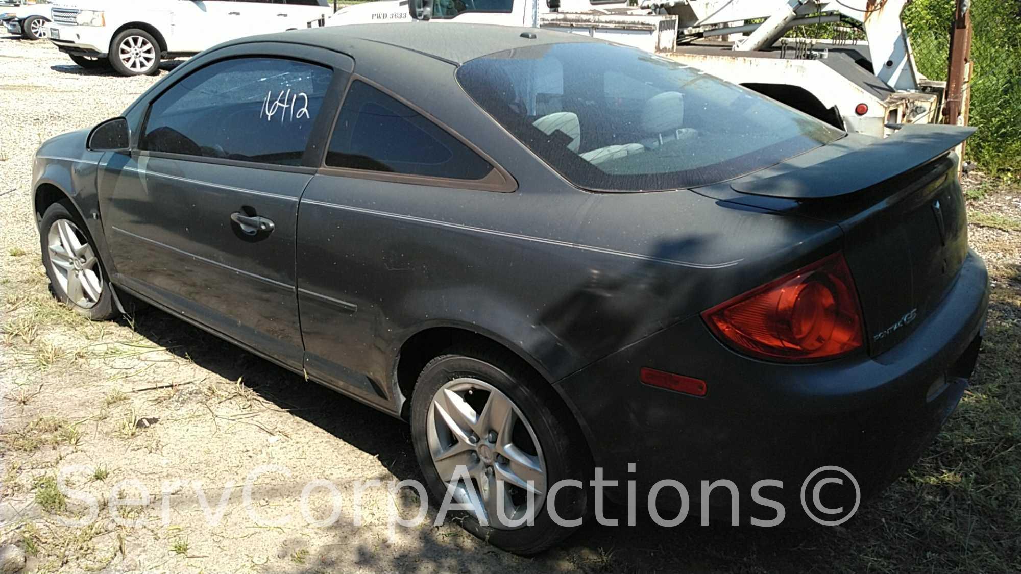 2008 Pontiac G5 Passenger Car, VIN # 1G2AL18F187206655 Reconstructed