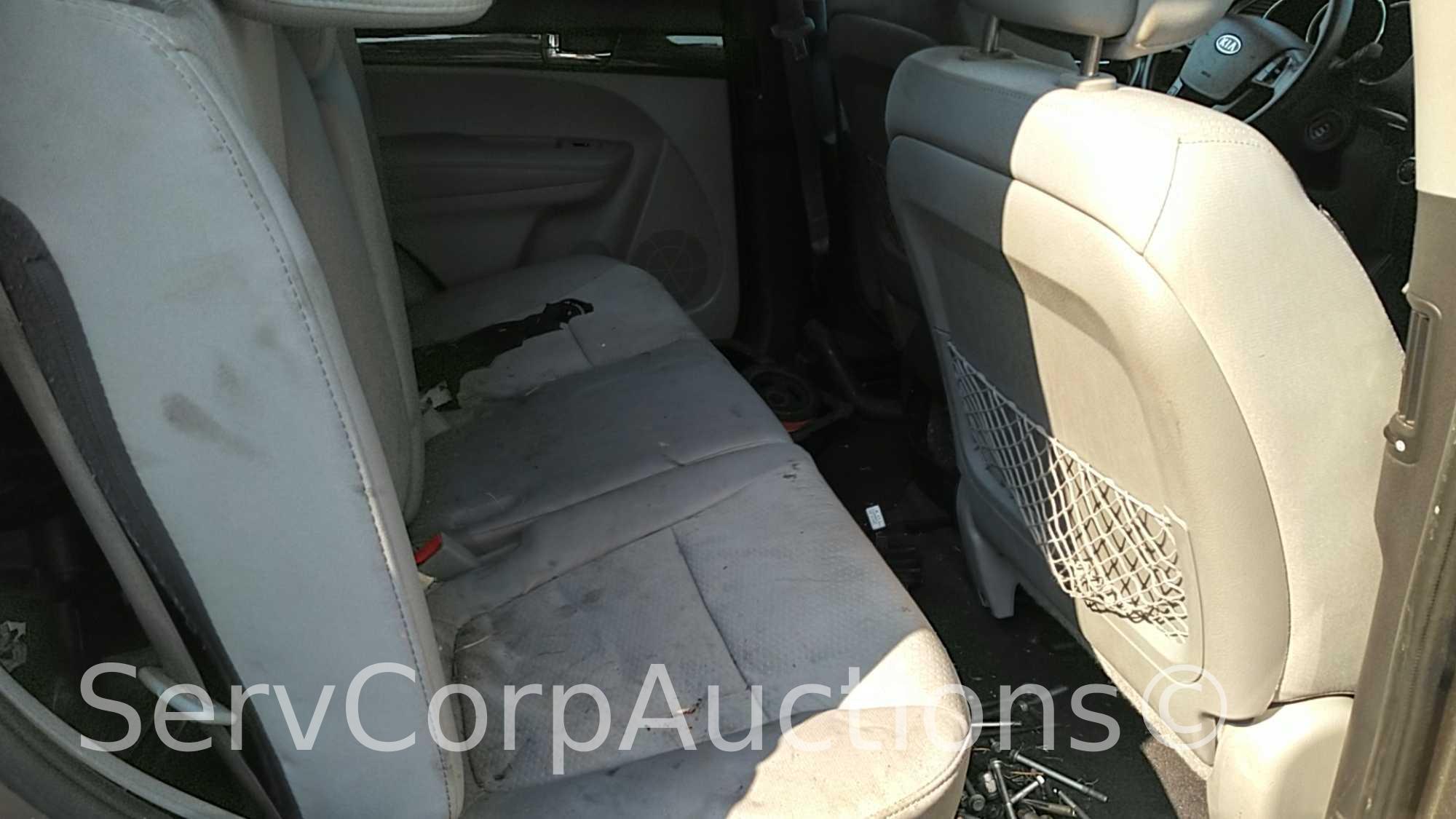 2013 Kia Sorento Multipurpose Vehicle (MPV), VIN # 5XYKT4A67DG371392 Salvage