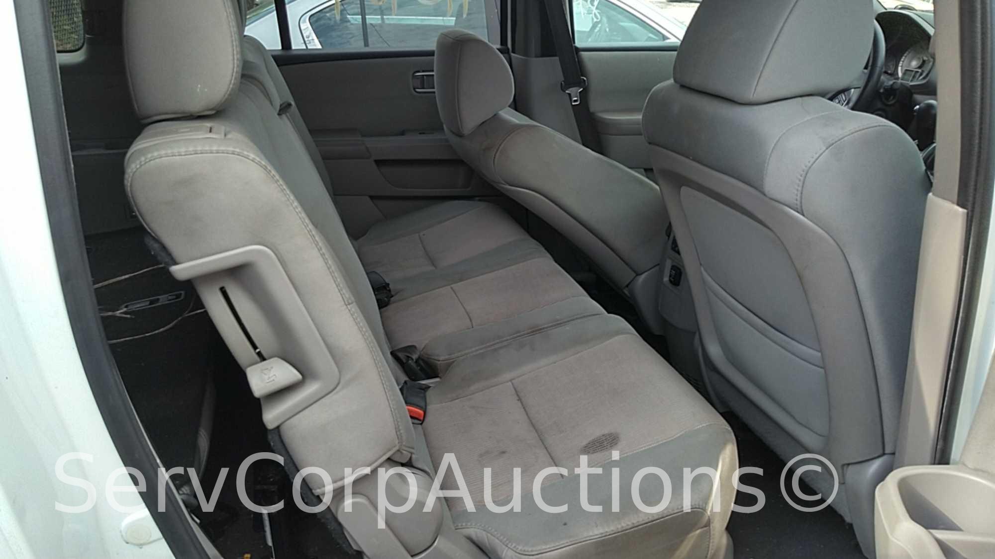 2014 Honda Pilot Multipurpose Vehicle (MPV), VIN # 5FNYF3H46EB020417