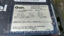 Onan Quiet Diesel 7500 Generator, Missing parts, Motor Locked up