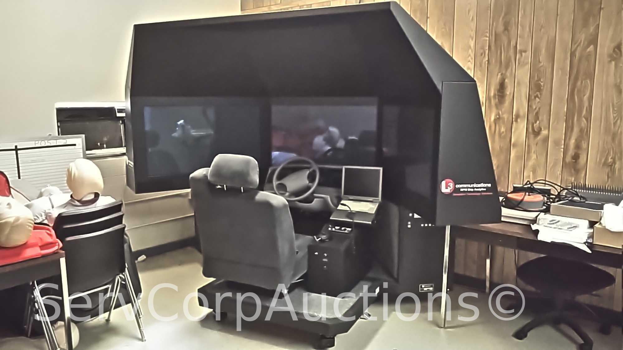 OFFSITE: 2005 L3 Communications MPRI Ship Analytics Driving Simulator PS3 05-034