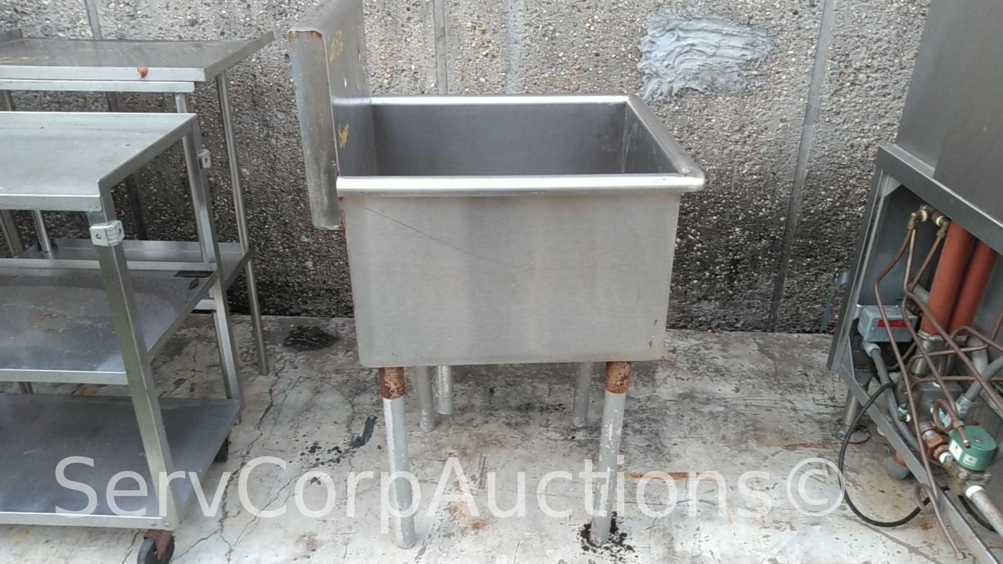 18" X 21" Stainless Sink
