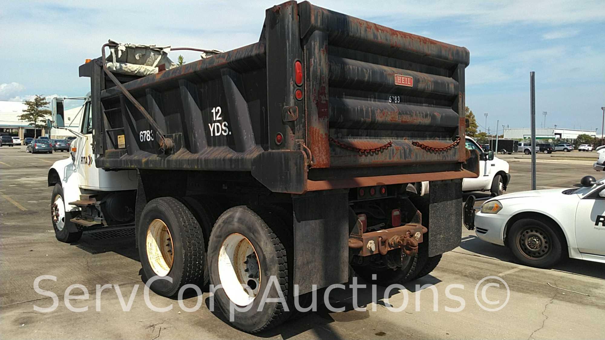 2002 International F-4900 12-Yard Dump Truck, VIN # 1HTSHAAR62H515564