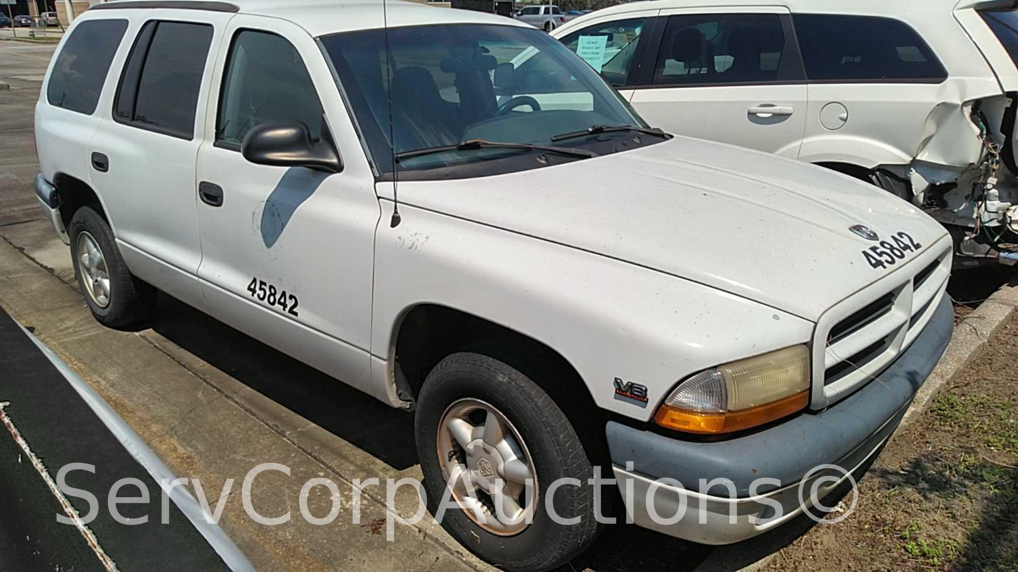 2000 Dodge Durango Multipurpose Vehicle (MPV), VIN # 1B4HR28Y3YF245847