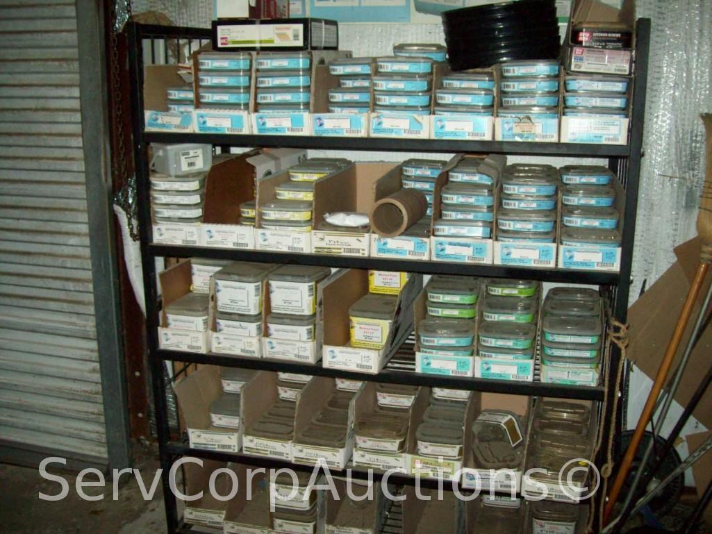 Large Lot of Inventory of Nuts, Bolts, Fasteners & Some Safety Equipment OFFSITE