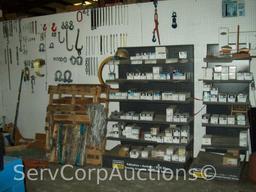 Large Lot of Inventory of Nuts, Bolts, Fasteners & Some Safety Equipment OFFSITE