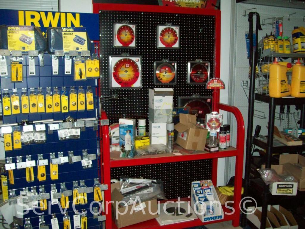 Large Lot of Inventory of Nuts, Bolts, Fasteners & Some Safety Equipment OFFSITE